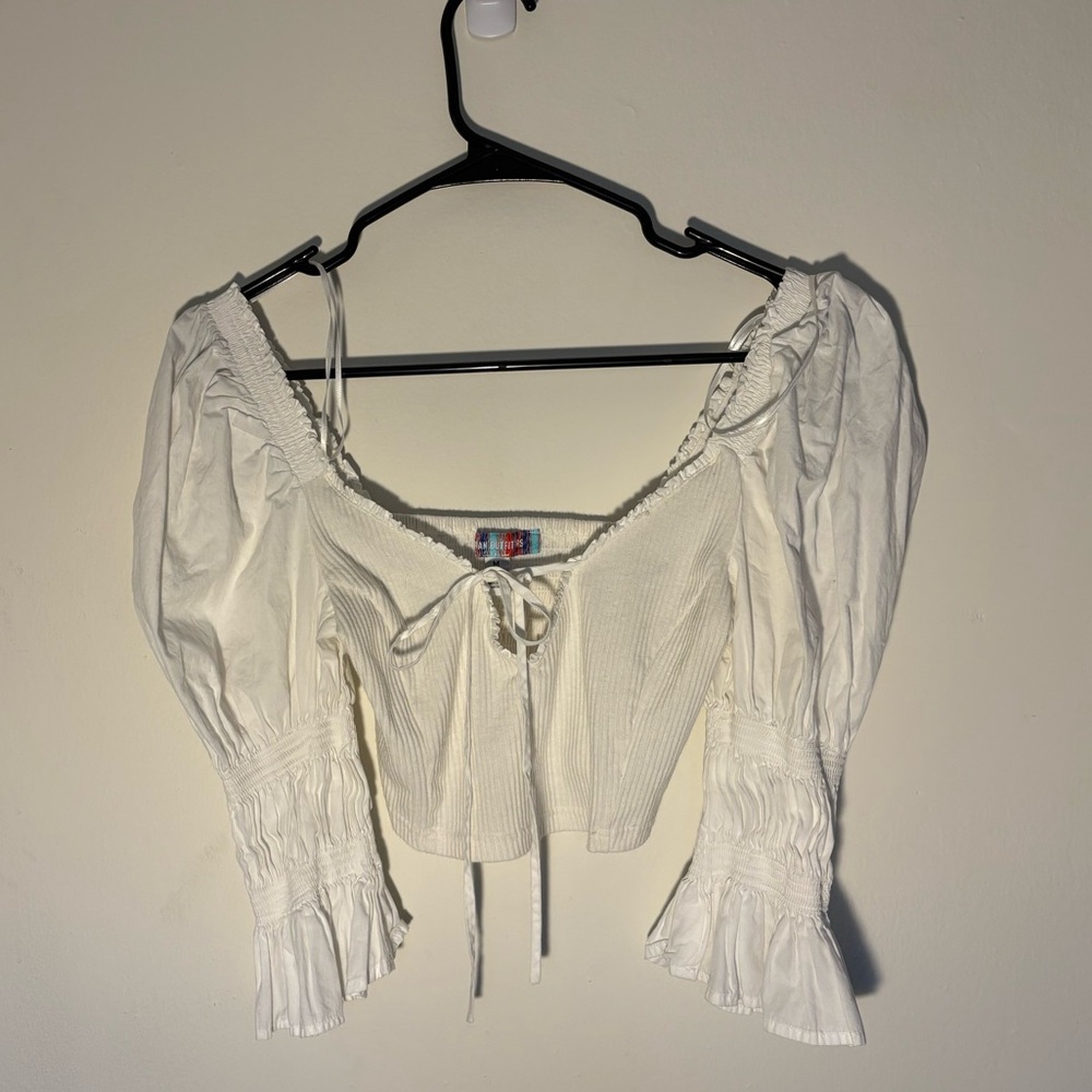 Cropped Blouse by UO size M